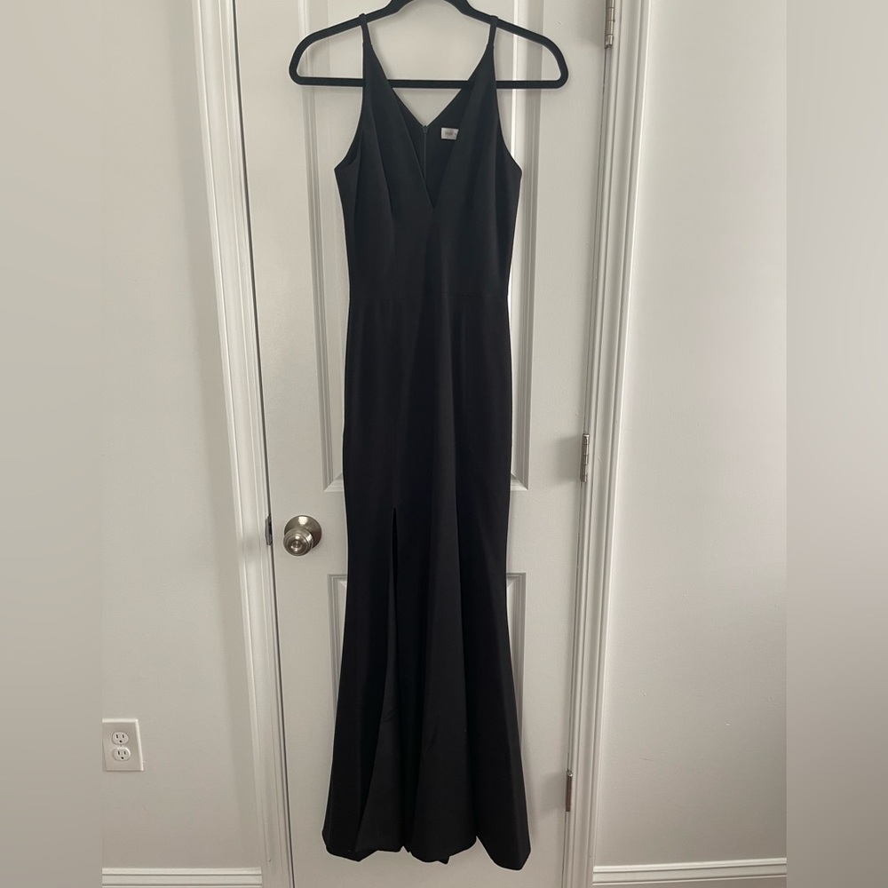 Women’s Dress the Population Black Gown